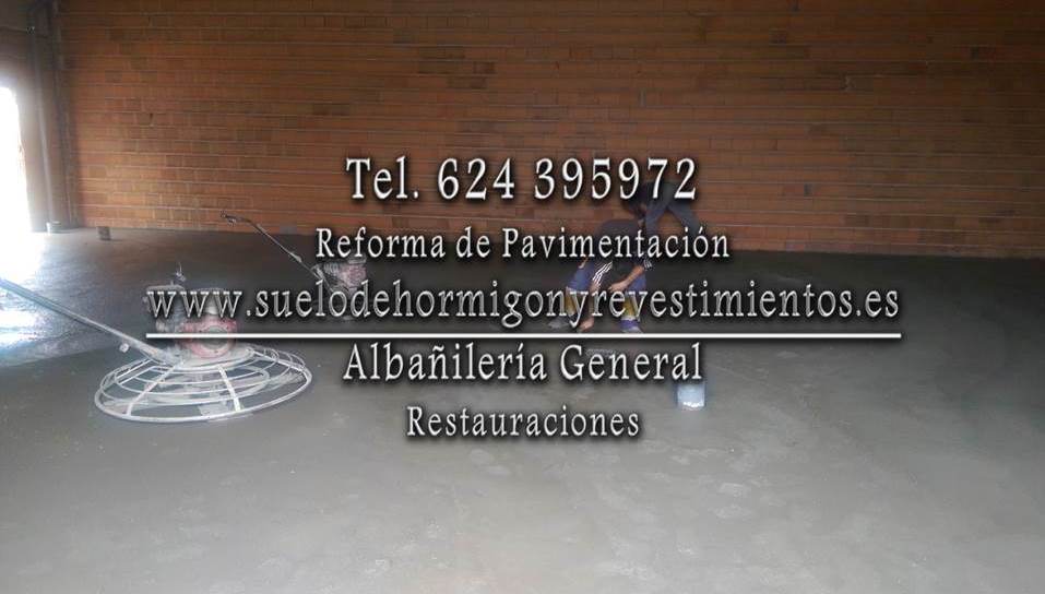 Hormigon semipulido Madrid