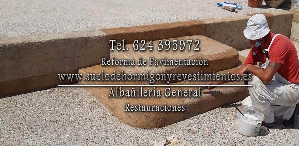 Lacado y barnizado de hormigon impreso